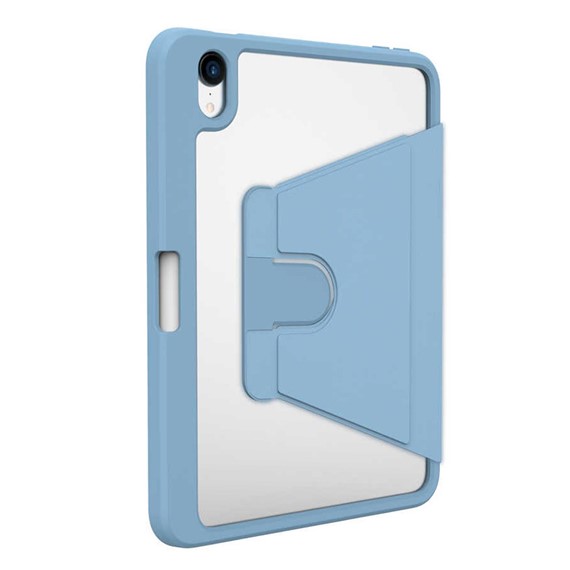 Microsonic Apple iPad Mini 6 2021 Kılıf A2567-A2568-A2569 Regal Folio Mavi 2