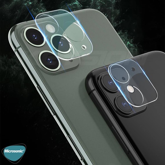 Microsonic Apple iPhone 11 Pro Max 6 5 Kamera Lens Koruma Camı 2