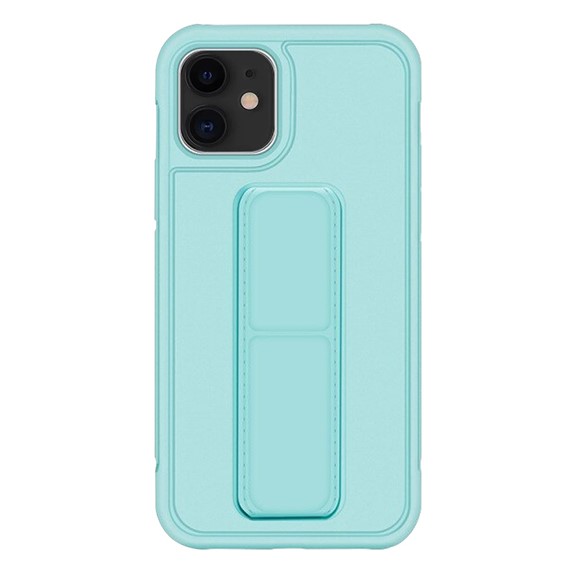 Microsonic Apple iPhone 11 Kılıf Hand Strap Turkuaz 2