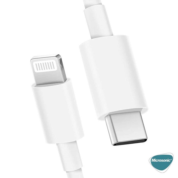 Microsonic Apple iPhone 13 Lightning To Type-C 2 in 1 Şarj Seti 2