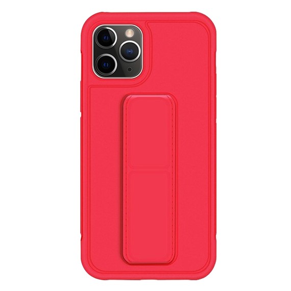 Microsonic Apple iPhone 11 Pro Max Kılıf Hand Strap Kırmızı 2