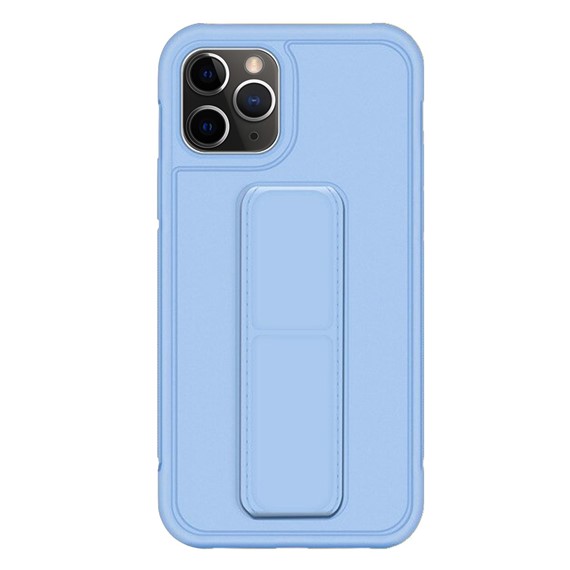Microsonic Apple iPhone 11 Pro Max Kılıf Hand Strap Mavi 2