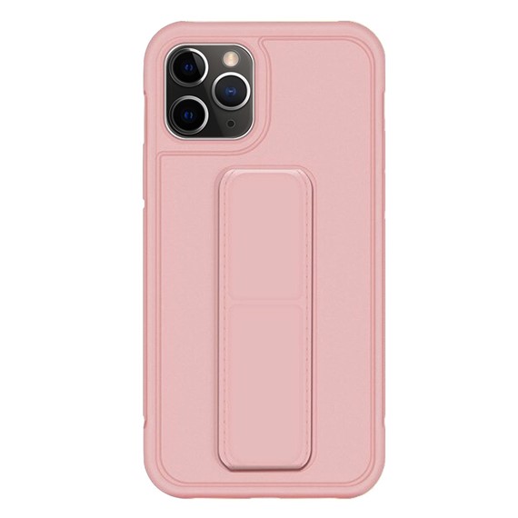 Microsonic Apple iPhone 11 Pro Kılıf Hand Strap Rose Gold 2