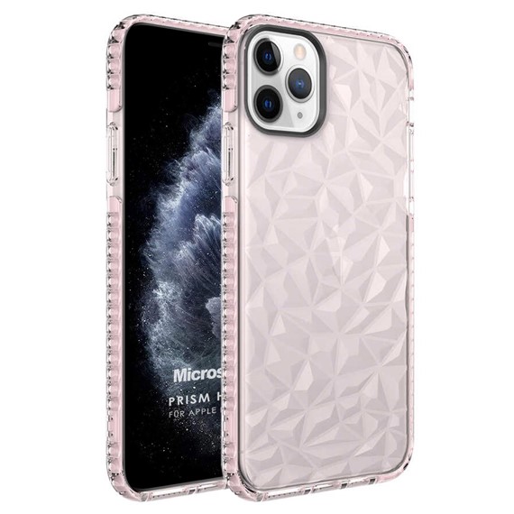 Microsonic Apple iPhone 11 Pro Kılıf Prism Hybrid Pembe 1