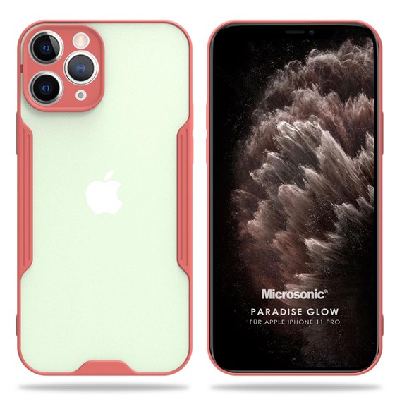Microsonic Apple iPhone 11 Pro Kılıf Paradise Glow Pembe 1
