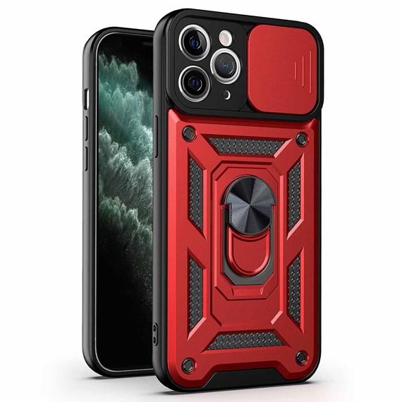 Microsonic Apple iPhone 11 Pro Max Kılıf Impact Resistant Kırmızı 1