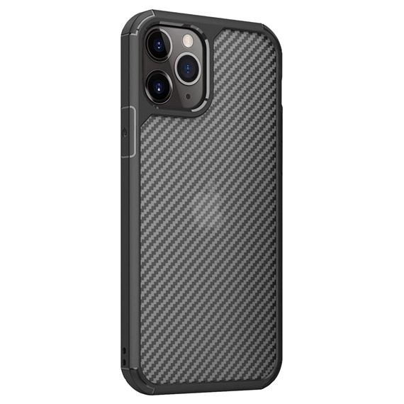 Microsonic Apple iPhone 11 Pro Kılıf Cast Carbon Siyah 2