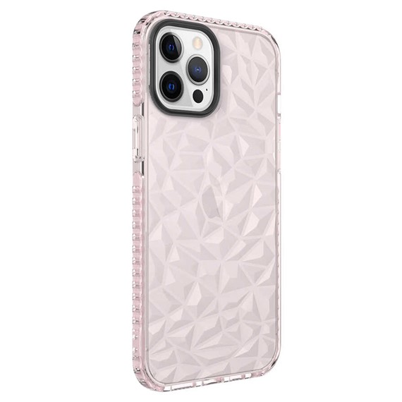 Microsonic Apple iPhone 12 Pro Max Kılıf Prism Hybrid Pembe 2