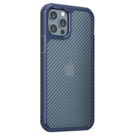 Microsonic Apple iPhone 13 Pro Max Kılıf Cast Carbon Lacivert 2