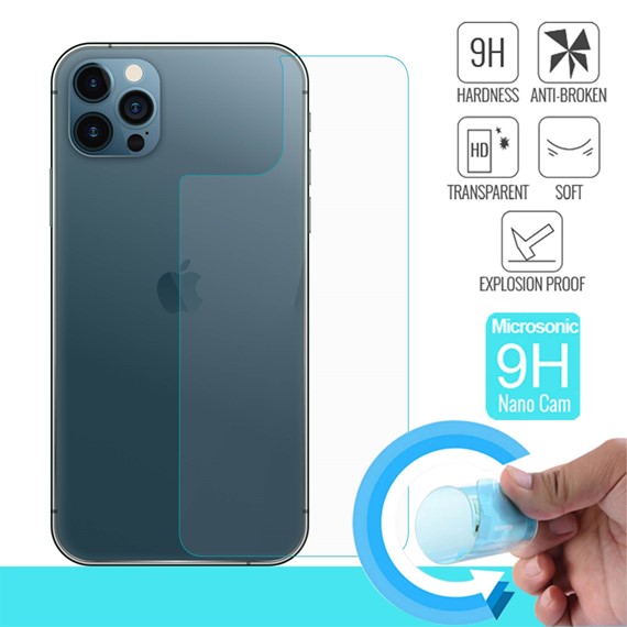 Microsonic Apple iPhone 12 Pro Arka Nano Cam Ekran Koruyucu 1