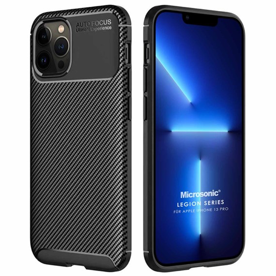 Microsonic Apple iPhone 13 Pro Kılıf Legion Series Siyah 1