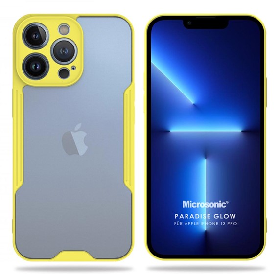 Microsonic Apple iPhone 13 Pro Kılıf Paradise Glow Sarı 1