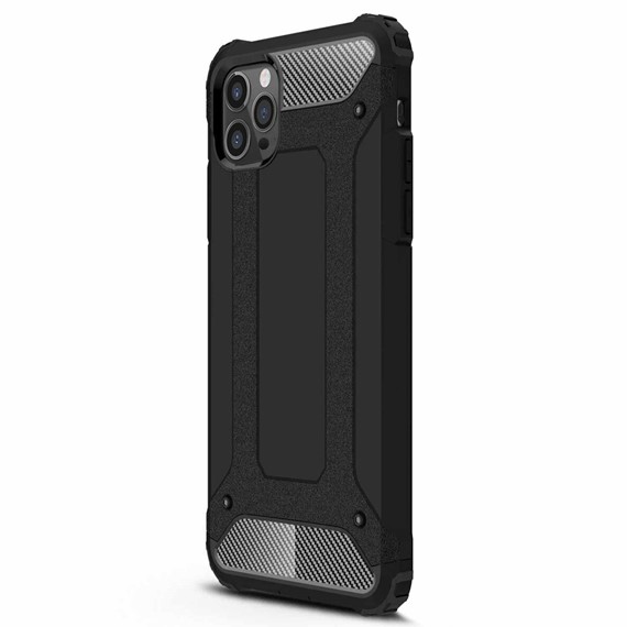 Microsonic Apple iPhone 13 Pro Kılıf Rugged Armor Siyah 2