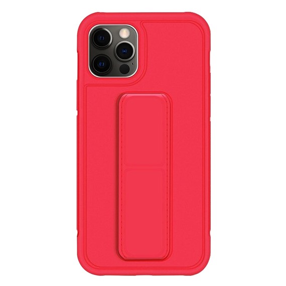 Microsonic Apple iPhone 13 Pro Max Kılıf Hand Strap Kırmızı 2