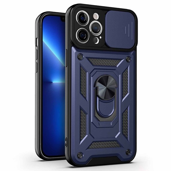 Microsonic Apple iPhone 13 Pro Max Kılıf Impact Resistant Lacivert 1