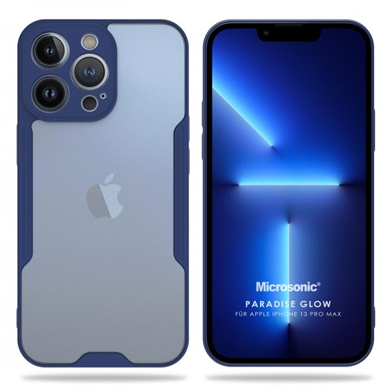Microsonic Apple iPhone 13 Pro Max Kılıf Paradise Glow Lacivert 1