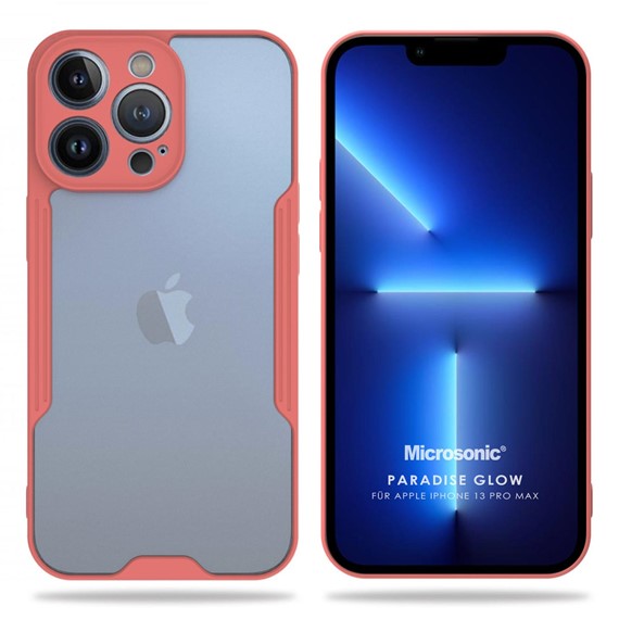 Microsonic Apple iPhone 13 Pro Max Kılıf Paradise Glow Pembe 1