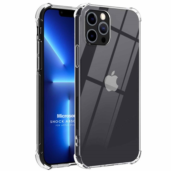 Microsonic Apple iPhone 13 Pro Kılıf Shock Absorbing Şeffaf 1