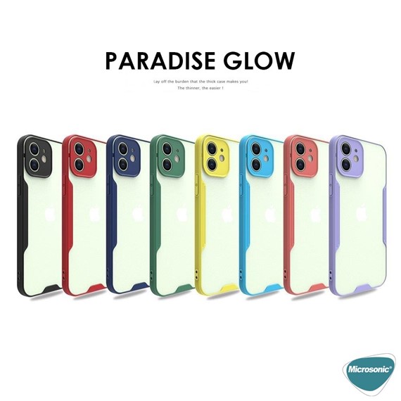 Microsonic Apple iPhone 14 Pro Max Kılıf Paradise Glow Siyah 4