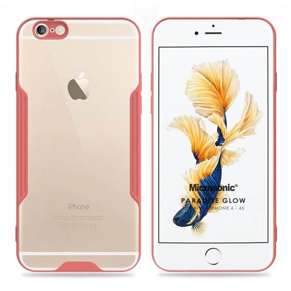 Microsonic Apple iPhone 6 Kılıf Paradise Glow Pembe 1