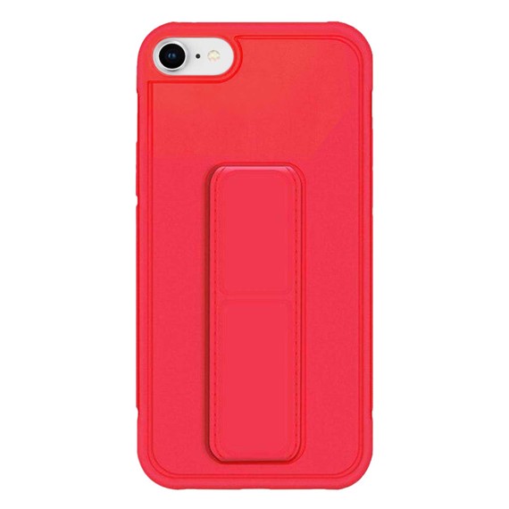 Microsonic Apple iPhone SE 2020 Kılıf Hand Strap Kırmızı 2