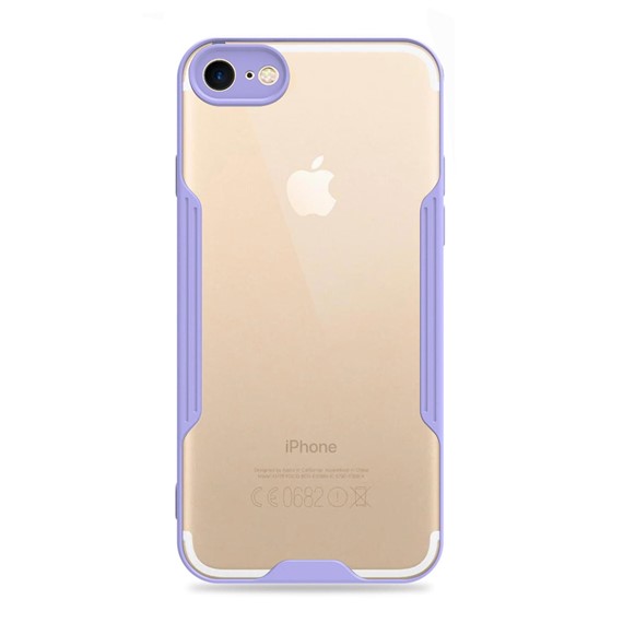 Microsonic Apple iPhone 7 Kılıf Paradise Glow Lila 2