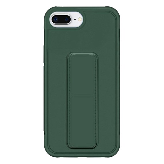 Microsonic Apple iPhone 7 Plus Kılıf Hand Strap Koyu Yeşil 2