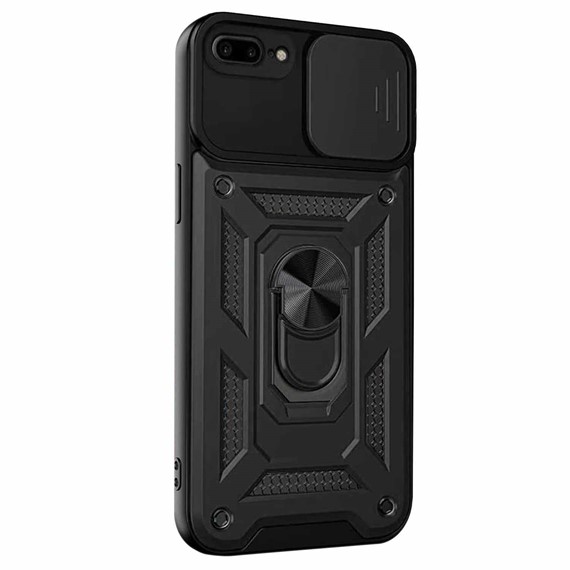 Microsonic Apple iPhone 8 Plus Kılıf Impact Resistant Siyah 2