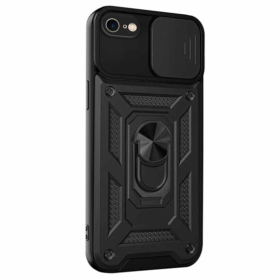 Microsonic Apple iPhone SE 2022 Kılıf Impact Resistant Siyah 2