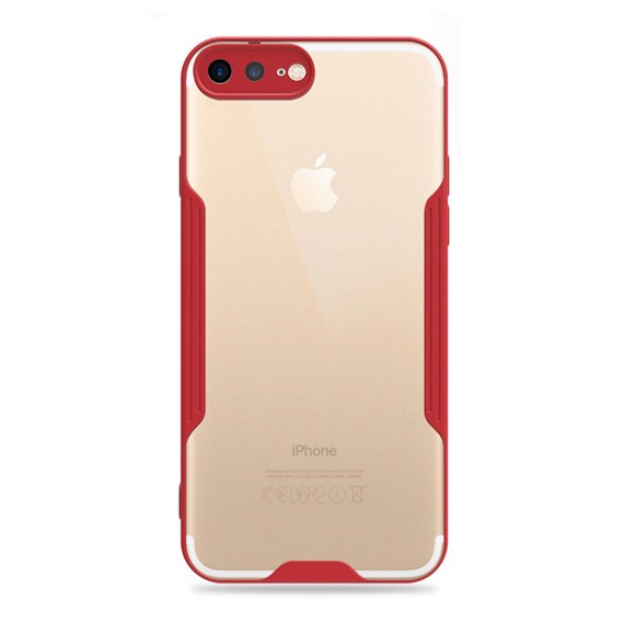 Microsonic Apple iPhone 7 Plus Kılıf Paradise Glow Kırmızı 2