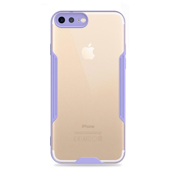Microsonic Apple iPhone 8 Plus Kılıf Paradise Glow Lila 2