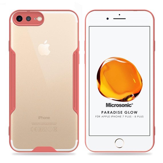 Microsonic Apple iPhone 7 Plus Kılıf Paradise Glow Pembe 1