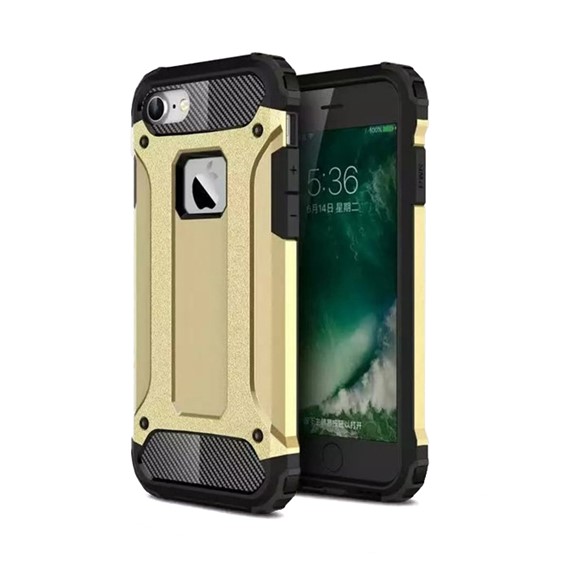 Microsonic Apple iPhone 7 Kılıf Rugged Armor Gold 1