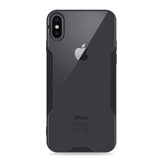 Microsonic Apple iPhone XS Kılıf Paradise Glow Siyah 2