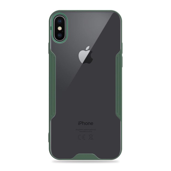 Microsonic Apple iPhone X Kılıf Paradise Glow Yeşil 2