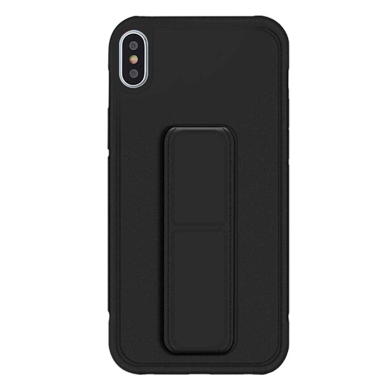 Microsonic Apple iPhone XS Kılıf Hand Strap Siyah 2