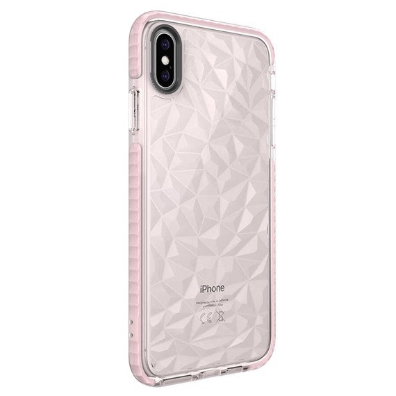 Microsonic Apple iPhone X Kılıf Prism Hybrid Pembe 2