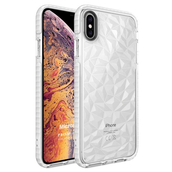 Microsonic Apple iPhone XS Max Kılıf Prism Hybrid Şeffaf 1