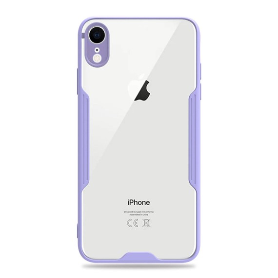 Microsonic Apple iPhone XR Kılıf Paradise Glow Lila 2