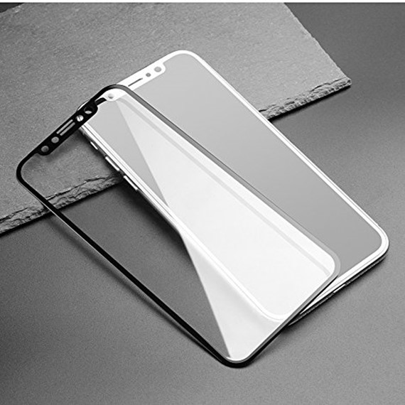 Microsonic Apple iPhone XR 6 1 Tam Kaplayan Temperli Cam Ekran koruyucu Siyah 3