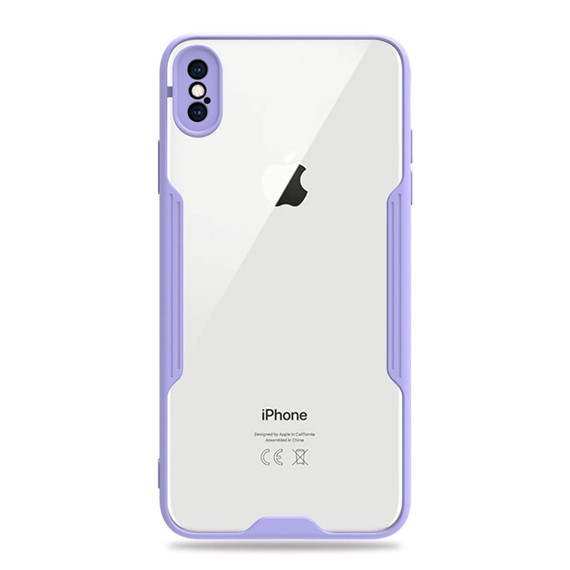 Microsonic Apple iPhone XS Max Kılıf Paradise Glow Lila 2