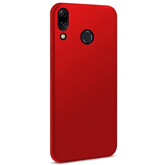 Microsonic Matte Silicone Asus Zenfone 5Z 6 2 ZS620KL Kılıf Kırmızı 2