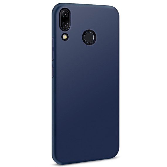 Microsonic Matte Silicone Asus Zenfone 5Z 6 2 ZS620KL Kılıf Lacivert 2