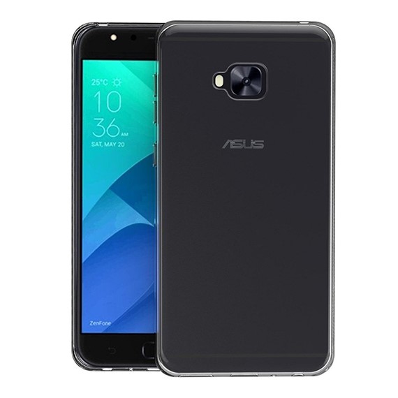 Microsonic Asus Zenfone Live 5 5 ZB553KL Kılıf Transparent Soft Beyaz 1