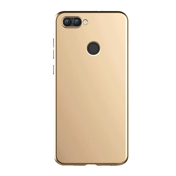 Microsonic Matte Silicone Asus Zenfone Max Plus M1 5 7 ZB570TL Kılıf Gold 2