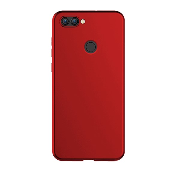 Microsonic Matte Silicone Asus Zenfone Max Plus M1 5 7 ZB570TL Kılıf Kırmızı 2