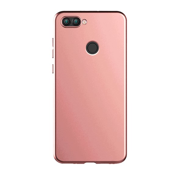 Microsonic Matte Silicone Asus Zenfone Max Plus M1 5 7 ZB570TL Kılıf Rose Gold 2