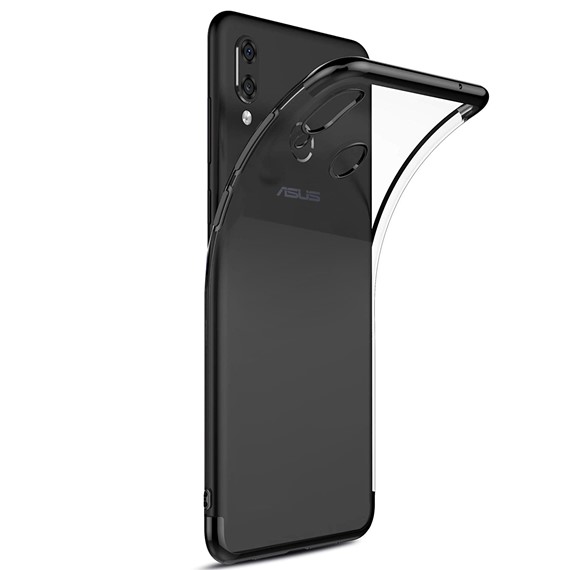Microsonic Asus Zenfone Max Pro M1 5 99 ZB601KL Kılıf Skyfall Transparent Clear Siyah 2