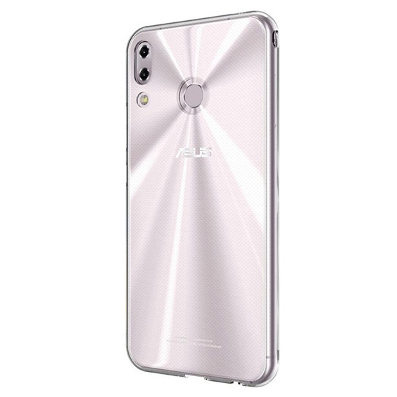 Microsonic Asus Zenfone Max Pro M1 5 99 ZB601KL Kılıf Transparent Soft Beyaz 2