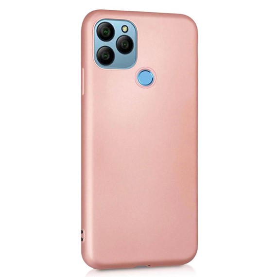 Microsonic Matte Silicone General Mobile GM 21 Kılıf Rose Gold 2